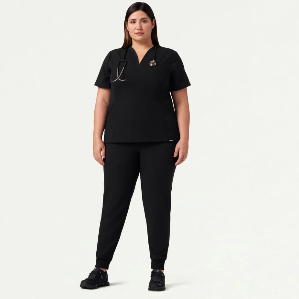 Jaanuu Silex Slim Knit-Waist Scrub Jogger - Picture 6 of 11